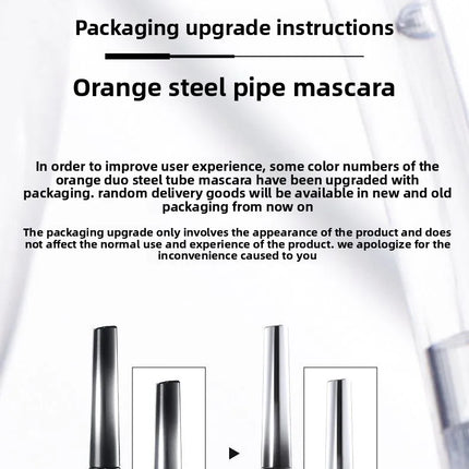 Judydoll Waterproof Lengthening Curling Lash Mascara & PrimerSet in Metal Tube with Fine Comb Brush - Smudge Proof Makeup Beauty