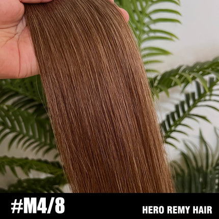 Genius Weft 100G/pc Real Remy Human hair Straight Invisible Chinese Hair Extensions Hair Bundles For Women Hair Weave 16-22 Inch
