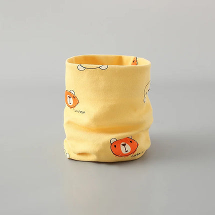 0-12years Winter Kids Scarf Cotton Children Warmer Neck Scarf Baby Neckerchief Cute Scarf Soft Neck Collar Children´s Scarves