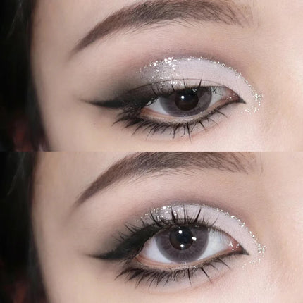 Matte Black White Eyeshadow Palette Natural Monochrome Long Lasting Brighten Silkworm Highlighter Eyeshadow Primer Eyes Makeup