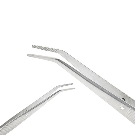 10 20PCS Stainless Steel Dental Cotton Tweezers Filling Clip Nail Art Nippers for Professional Medical Surgical Instruments
