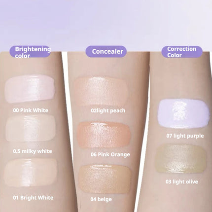 Girlscrush Liquid Concealer Facial Brightening Velvet Sunscreen Mark Expand Moisture Skin Application Holding Makeup