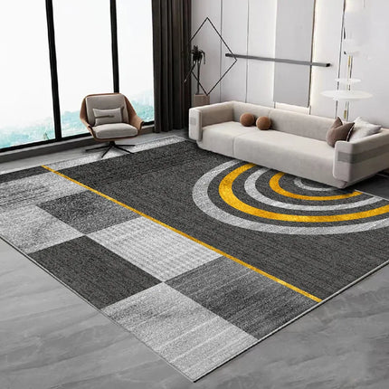 VIKAMA Nordic Minimalist Living Room Carpet, Easy-To-Clean Sofa and Coffee Table Pad, Bedroom Full Carpeting, Home Decoration