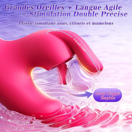 Rabbit Vibrator for Women Vagina G-Spot Vibrator Clitoris Stimulator Female Masturbation Adult Goods Sex Toy for Women