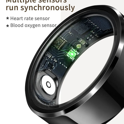 Smart Ring FOR Huawei Xiaomi Heart Sports Ring  Black Technology Sleep Monitoring Xiaomi Bluetooth Suitable for ios/Android