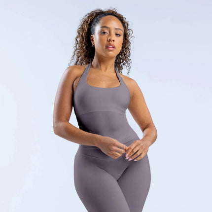 European and American Tight Seamless Yoga Backless Hanging Neck Sports Vest Shaping Vest Comfortable Breathable Beautiful Vest