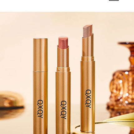 Three-Color Glitter Eyeshadow Stick Matte Long-Lasting Easy to Color Eye Makeup Stick for Effortless Look Enhancement