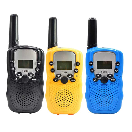 3 Pack Kids Walkie Talkies, Outdoor Camping Adventure Toys for Boys Girls Aged 3-12, LED Flashlight, 22 Channels, Birthday Gifts
