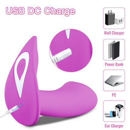 Remote Control Women Panties Vibrator Vagina G-Spot Vibrator Clitoris Stimulator Female Masturbation Adult Sex Toy for Couples