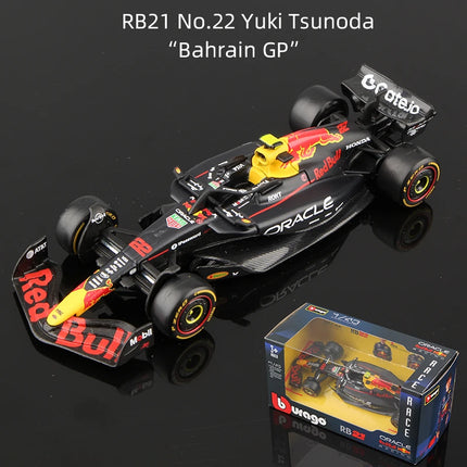 Bburago 1:43 F1 Alloy Car Model 2025 Season Formula Racing Die Cast Toy SF25 RB21 W16 MCL39 Red Bull Mercedes Ferrari McLaren