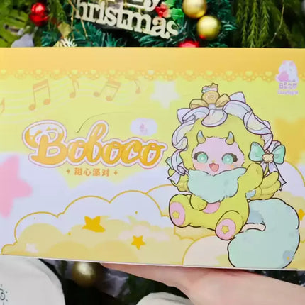 Original Boboco Sweetheart Party Series Blind Box Anime Figure Boboco V2 Enigma Wonderland Collection Model Girl Heart Gifts