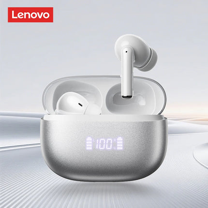 New Lenovo LE232 ANC Bluetooth 6.0 Headphones Active Noise Cancelling Wireless Earphone Power Display Music TWS Earbuds Choice