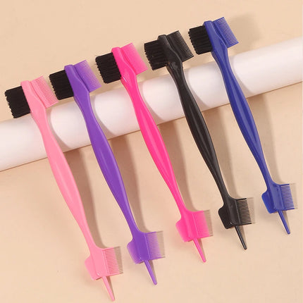 edge control brush comb, used for combing and cutting hair on the edges and back of women, special for real hair wigs