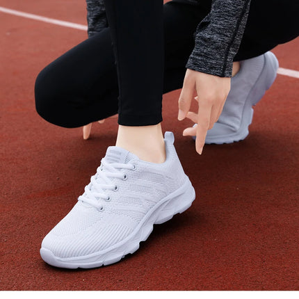 New Sneakers Women Casual Shoes Fashion Breathable Walking Mesh Flat Shoes Women 2024 Tenis Feminino White Ladies sports Shoes
