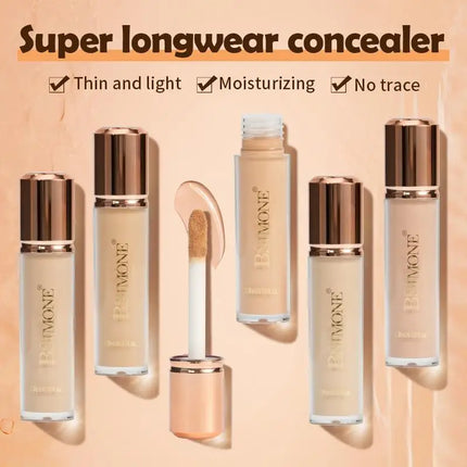 [TE1] BSIMONE Face Liquid Foundation Base Full Coverage Oil-Control Long Wear Smooth Lightweight Natural Cover Waterproof Matte
