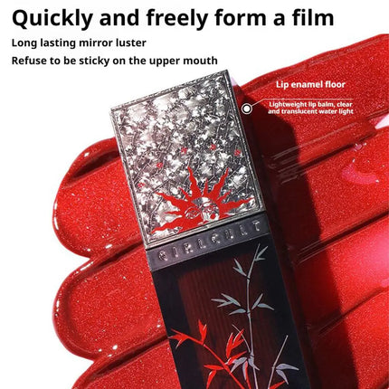 Girlcult Black Shimmer Lipgloss Pearlescent Chameleon Glitter Lip Tint Lip-Plumping High Shine Moisturizing Lipstick 3.5g
