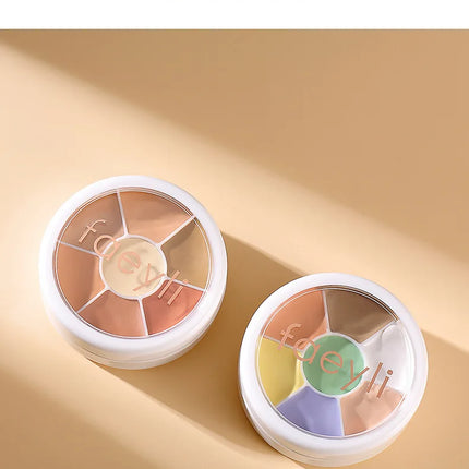 Multifunction Concealer Palette Matte Contour Concealer With Brush Covering For Dark Circles Concealer Cream Makeup Cosmetics