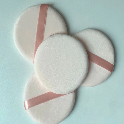 4pcs Add a large makeup sponge powder puff for soft face