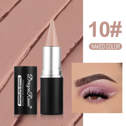 Matte Eyeliner Cream Texture Eyeliner Easy Coloring Sweat Proof High Pier Pencil Long Lasting Black White Green Eye Liner Makeup