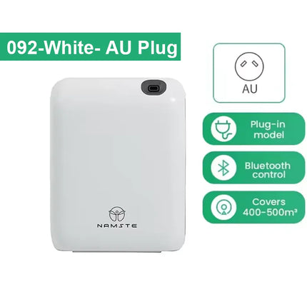 NAMSTE Bluetooth Battery Aroma Diffuser Essential Oil Aromatic Fragrant Device Aromatic Scent Diffuser Air Freshener Cover 300m³