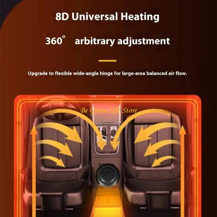 M7DF Electric Heating Machine Fan Battery Powered Portable Small Space Heating Machine Adjustable Thermostat Heating Machine for