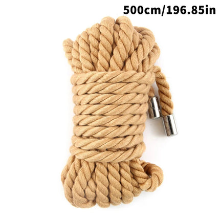 1PC 5M Cotton Rope Sex Restraints Adult Game Kit Slave Sex Toy for Couples Handcuff Ankle Cuffs 18+