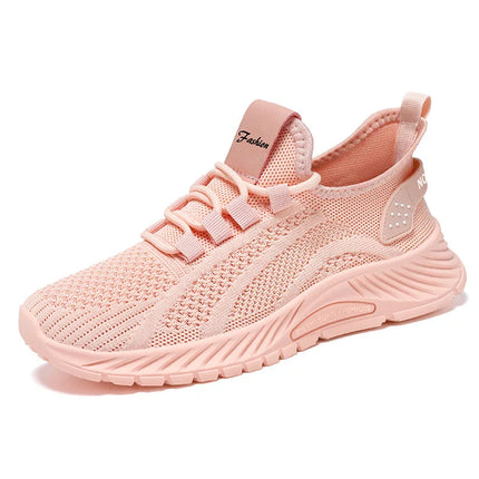 Women Casual Shoes Fashion Breathable Walking Mesh Flat Shoes Sneakers Women 2025 Gym Vulcanized Shoes White Female Footwear