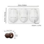 3 peanuts mold