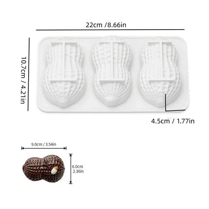 Silicone Mold Pastry 3D Cake Design Mini Cupcake Mousse Muffin Heart Bubble Square Baking Mold