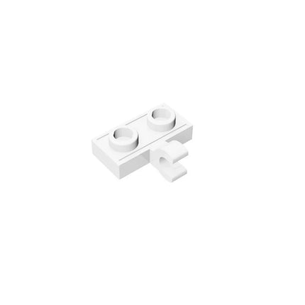 30pcs MOC compatible building block parts 11476 1x2 single-sided with longitudinal clip board DIY children's toy gift