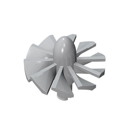 MOC Technical Parts 4x5x3 Aircraft Big Engine with Propeller Blades Building Blocks Accessories compatible with Legoeds 43121