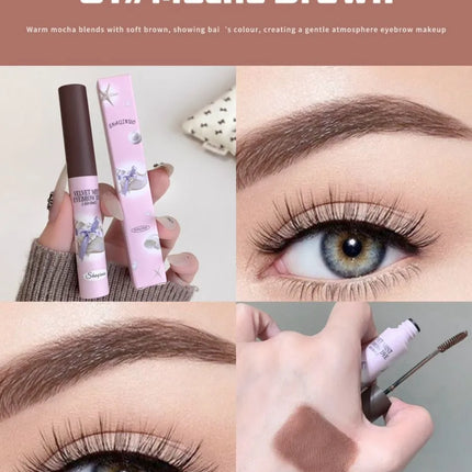 Cute Natural Mist Eyebrow Enhancer Dye Gel Tint Mascara SHAQINUO Long Lasting Quick Dry Dyeing Brow Tattoo Tint Brow Makeup