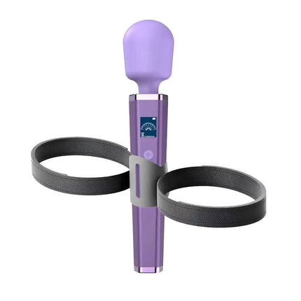 Dildo Vibrator Leather Constrained Forced Strap Electric Waistband Harness Fixed Tie Belt Holder Inserting Specialized Orgasms