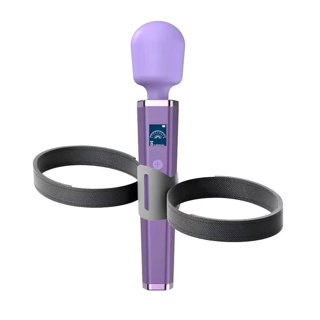 Dildo Vibrator Leather Constrained Forced Strap Electric Waistband Harness Fixed Tie Belt Holder Inserting Specialized Orgasms