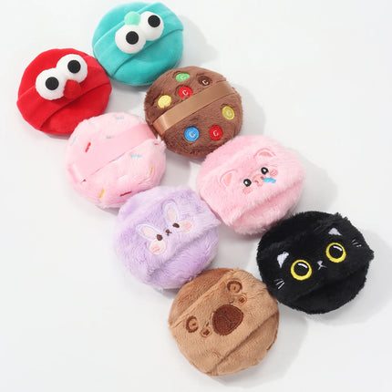 Female Makeup Blender Cosmetic Puff Powder Cute Cartoon Puff Portable Soft Cosmetic Puff Women Make up Tools Kawaii Makeup