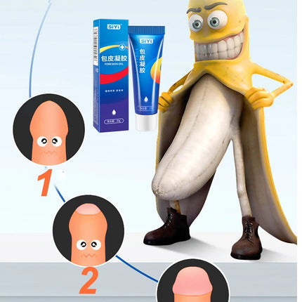 20ML Male Foreskin Phimosis Correction Gel Physical Improve Penis Head Prepuce Liquid Prepuce Gel Repair Essence Lubricating Oil