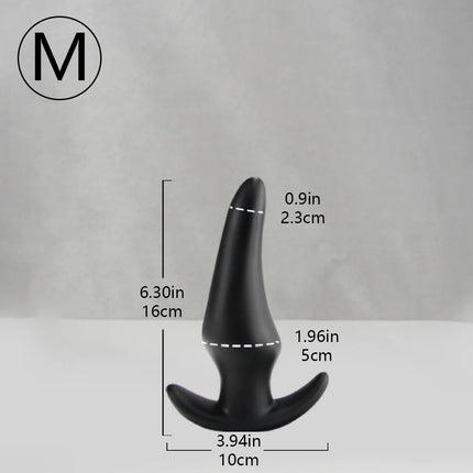 4 sizes Big Butt Plug Dildo Anal Sex Toys For Woman Beginner Small Anal Plug Men Gay Lesbian penetration Anal Vaginal Dilator