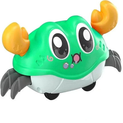 Crawling Crab Tummy Time Walking Dancing Toy Baby Sensory Toys Infant Learning Crawl Gifts Double Force Walking Crawling kid Toy