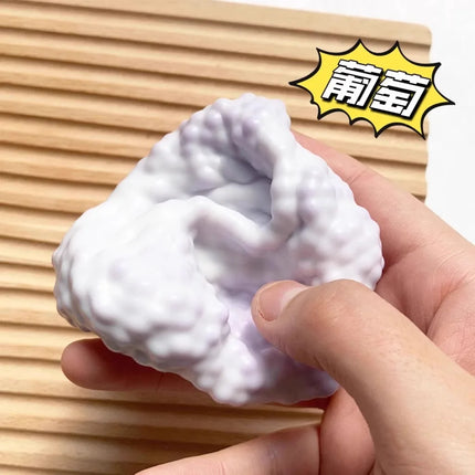 Creative colorful ice cube squishy ball, DIY squeeze toy, popping bubble beads—this viral stress-relief toy is the decompression