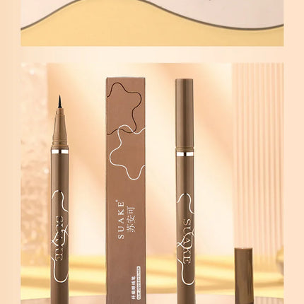 Ultra Thin Black Brown Lower Eyelash Eyeliner Pen Waterproof Lasting Smooth Lying Silkworm Eyes Liner Pencils Eye Makeup Tools