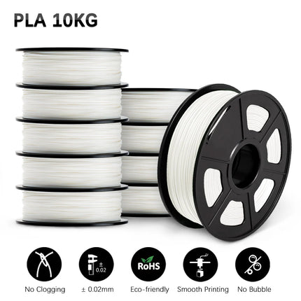 SUNLU 3D Filament PLA/PLA META/PETG/ABS/TPU/PLA MATTE 1.75mm 10Roll 1KG/0.5KG 3D Printer Filament for 3D Printer