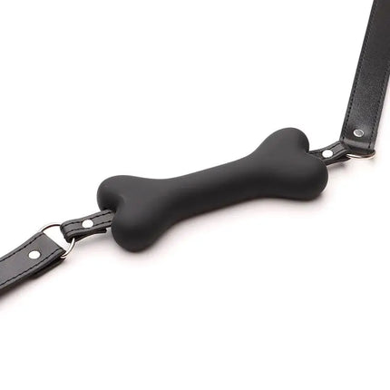 Soft Harness Mouth Silicone Dog Bone Ball Gag Open Mouth Gag Bondage Slave Gag Sex Products Sex Toys For Women