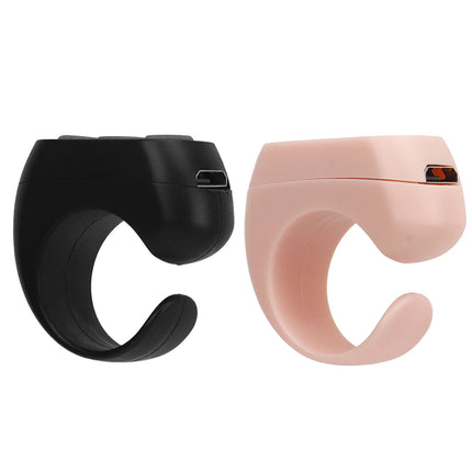 Phone Remote Control  Comfortable To Wear  Page Turner 10m Distance 3 Buttons Ergonomic for Watching Shot Video