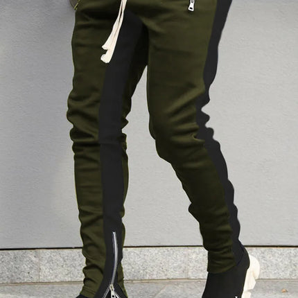 Men Joggers Sweatpant Fashion Striped Tactical Pants Man Sportswear Mens Tracksuits Sweat Trousers Black Hip Hop Pants 2026 Z1A1