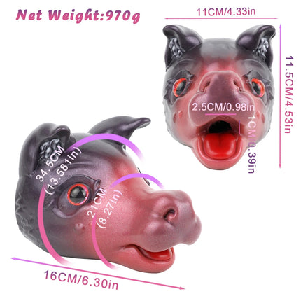 NNSX Artificial Dog/Sheep/Deer Vagina Anal Male Masturbator Fantasy Onahole Soft Silicone Pocket Pussy Adult Sex Toy for Men