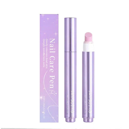 3-in-1 Cuticle Oil Pen Cuticle Pusher Nail Pen Dead Skin & Cuticle Remover Pen Nail Oil Pen with Ceramic Tip for Nails Care