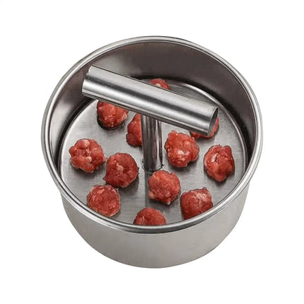 Meatball Making Set 6/12 Hole Press Meatball Maker Stainless Steel Meatball Maker Multifunctional Meat Maker Mold  Kitchen Tools