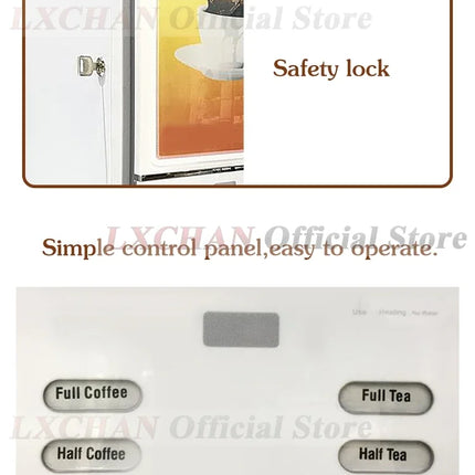 HomeWise CIMT2 Commercial Instant Soymilk Maker Automatic Instant Beverage Maker Soymilk/Coffee/Milk/Hot Chocolate 110V 220-240V