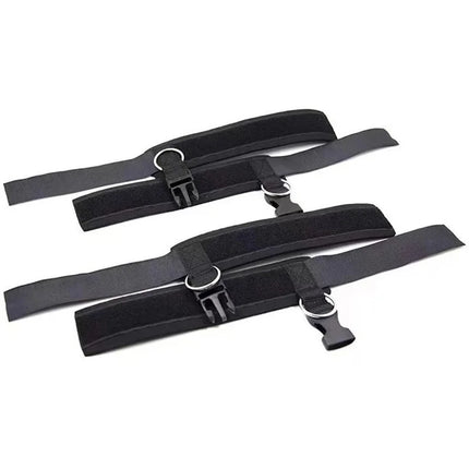 2PCS Sex Wrists & Ankle Cuffs Erotic Handcuff Adjustable Soft Hand Restraint Cuffs Couple Role Play Games Toys Sex Accessories