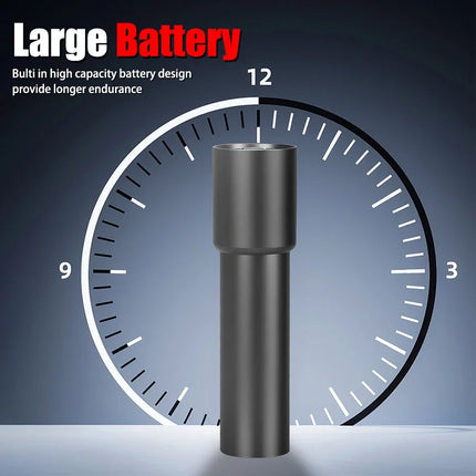 Mini Flashlight USB Rechargeable Aluminum Alloy Flashlight Super Bright LED Bead Adjustable Focus Long-range Portable Flashlight